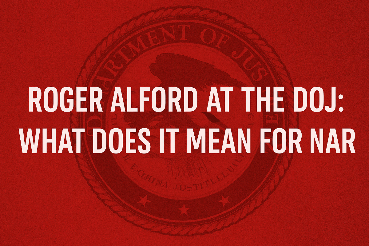 Roger Alford - DOJ - NAR and Clear Cooperation