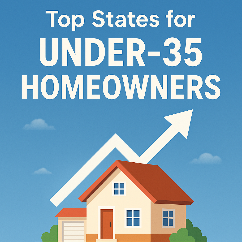 top states for under 35 homeowners