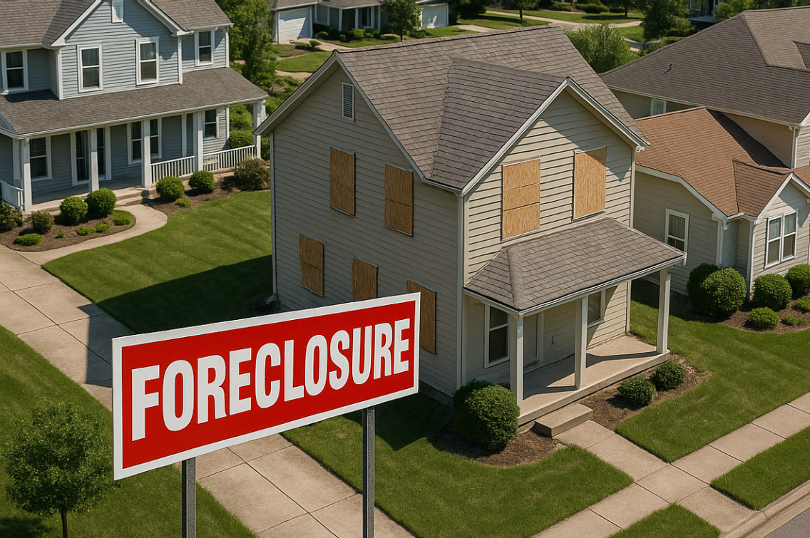 US Foreclosure Rate