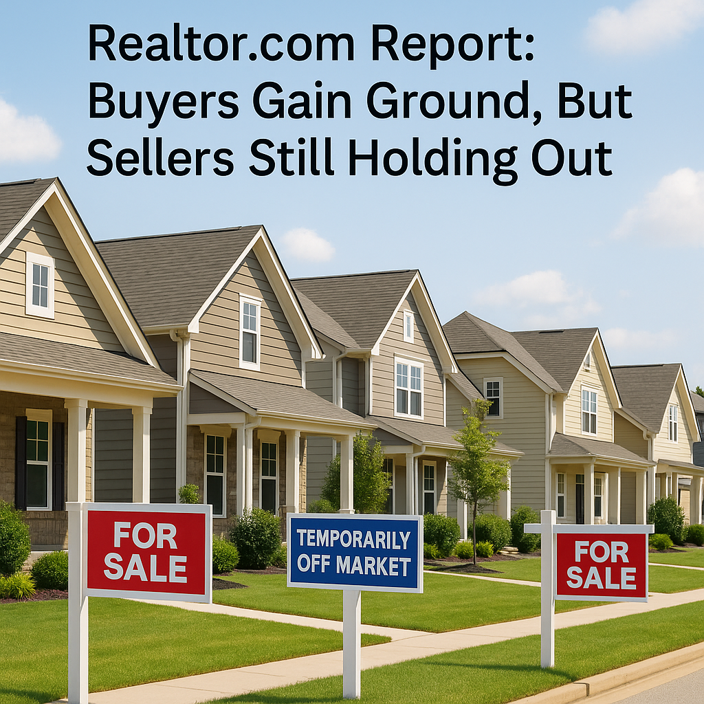 Buyers Are Getting the Edge—but Sellers Aren’t Giving In Just Yet