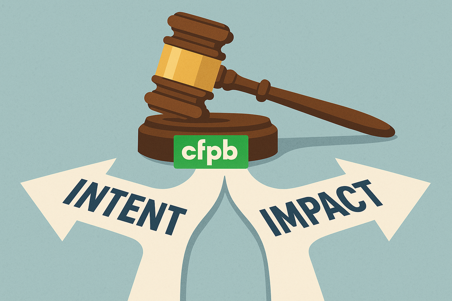 CFPB wants to officially clarify that “ECOA does not provide that the ‘effects test’ applies for determining whether there is discrimination” – meaning disparate impact claims would no longer be recognized under the rule.