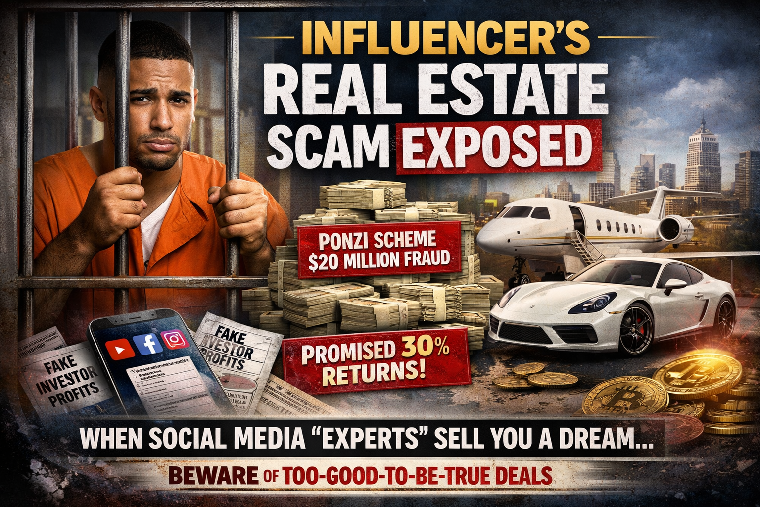 Social Media Influencer Tyler Bossetti Convicted in Real Estate Investment Fraud Case
